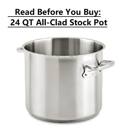24 qt all clad stockpot review